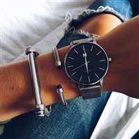 Watch MVMT Boulevard in Steel MB01-BS - MB01-BS